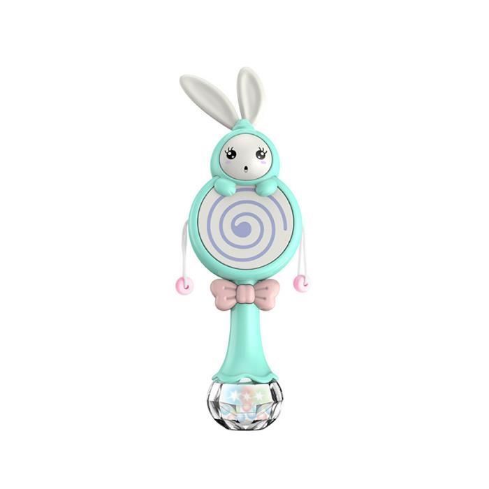 Jouet De Hochet De Confort Emotionnel Lapin Mignon Pour Bebe Nouveau Ne Vert Cdiscount Pret A Porter