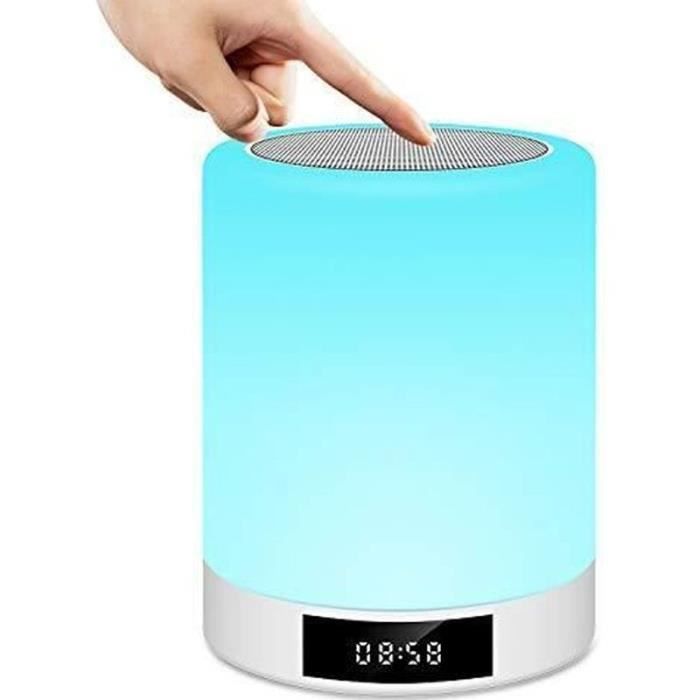 Lampe LED Rechargeable Tactile - 3 Températures De Couleur, Luminosité Réglable - Design Épuré Pour Table, Extérieur - Or