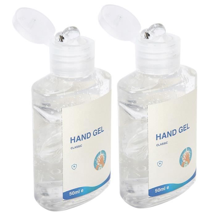 Gel Nettoyant Portable pour Mains Sans Rinçage - PWSHYMI - 2Pcs 50ML -  Efficace contre les germes et champignons - Cdiscount Electroménager