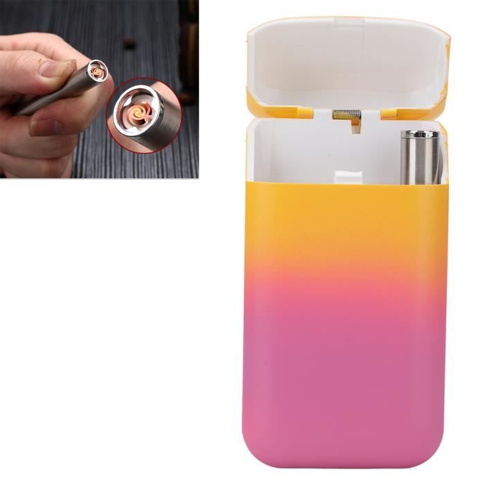 Étui De Protection Pour Briquet De Voyage - Housse Réutilisable En Fer Argenté, 8,7x2,9cm - Design Minimaliste