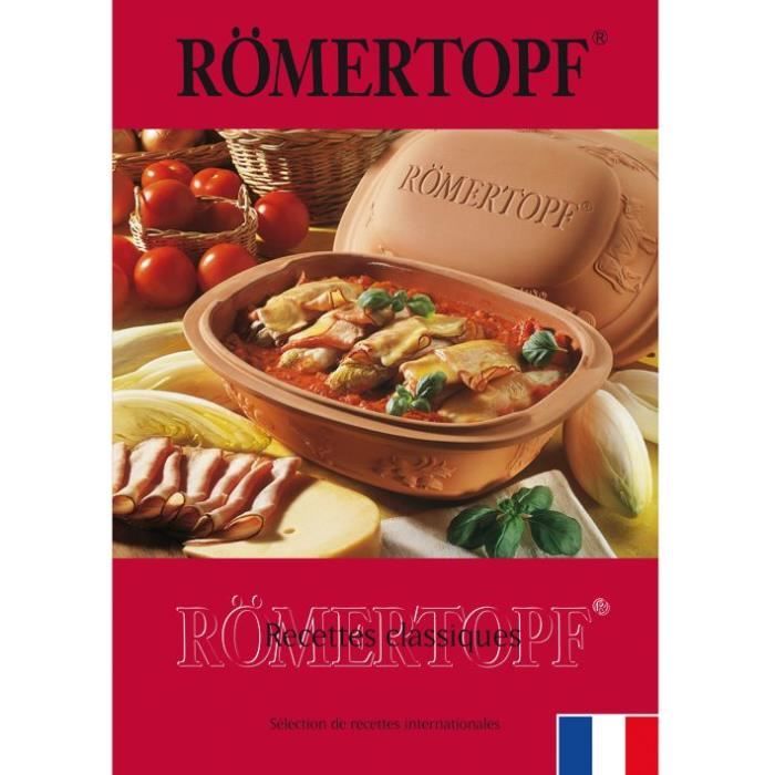 Livre 124 recettes classiques Romertopf