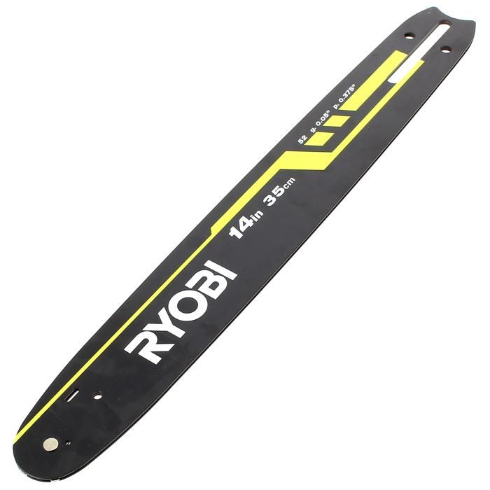 Guide chaine 35cm 14 38 5131037105 tronconneuse ryobi - vue 2