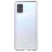 Samsung Coque arrière en silicone pour Galaxy A51 Transparente 8809664562044