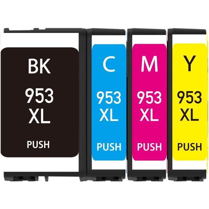 PINALL 953 XL Cartuchos De Tinta Compatibles Con HP 953 XL 953XL Para HP Officejet Pro 7740 7720 8710 8715