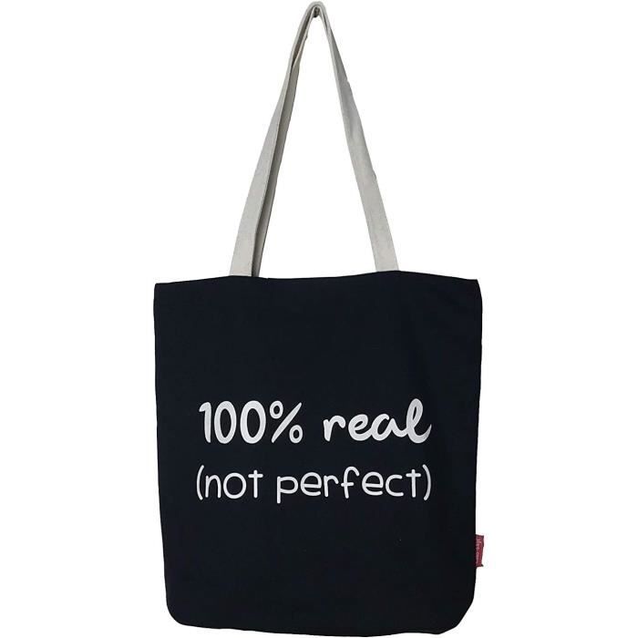 Sac en toile store avec fermeture eclair
