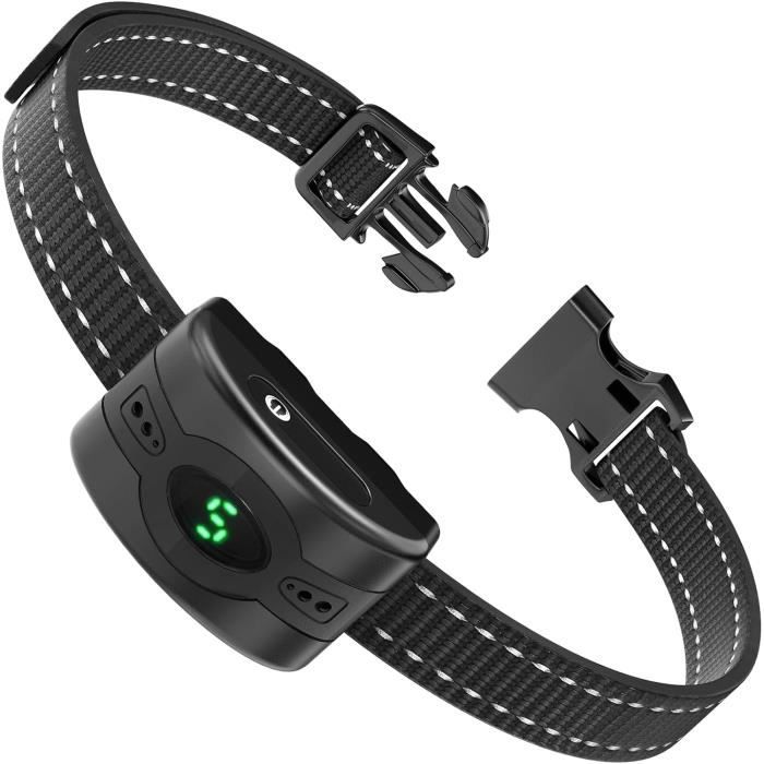 Collier Antiaboiement Rechargeable, Conformes à La Nouvelle Loi 2023, sans