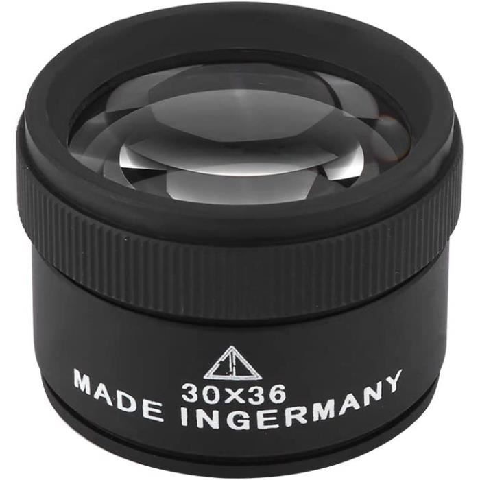 Loupe de Bijoux 30X SSS Outil d'Inspection pour Timbre et Pièces