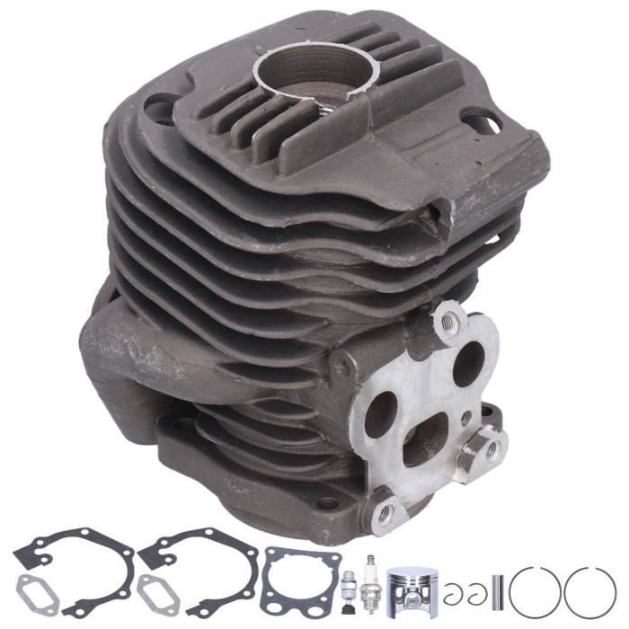 Kit Piston Cylindre 46 Mm + Joints Pour Tronçonneuse Husqvarna 50 51 55 Rancher Nikasil - Pièces De Rechange Fiables
