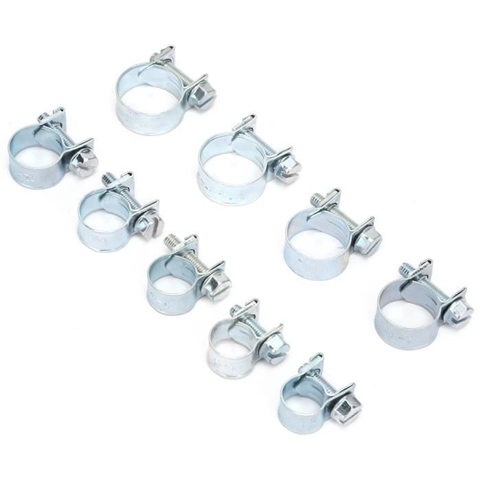 Collier De Serrage 135 Pièces Clip à Ressort Tuyau Collier
