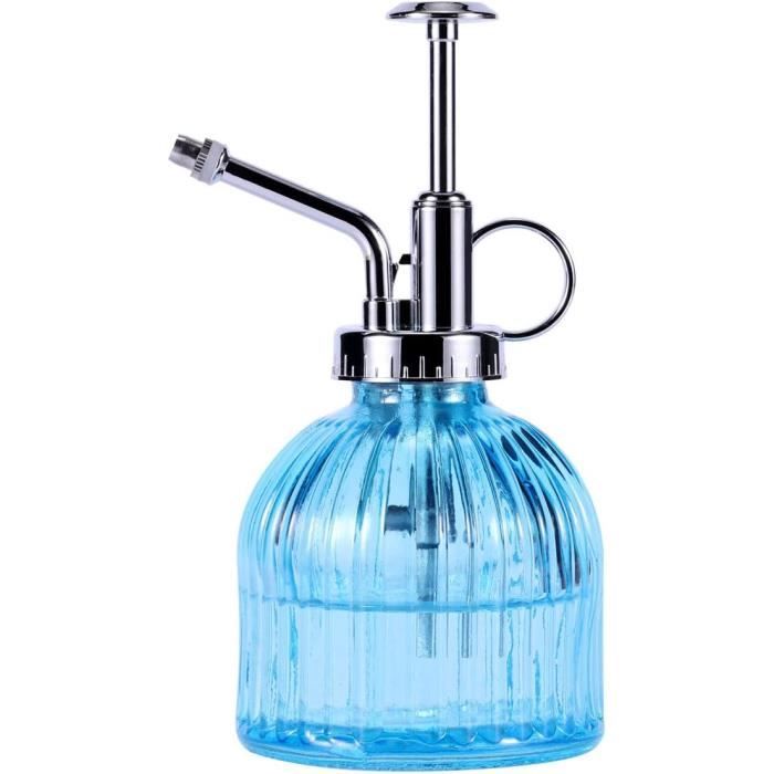 Flacon Pulvérisateur - Petit Arrosoir - A76 - Verre épais Gris - Pompe