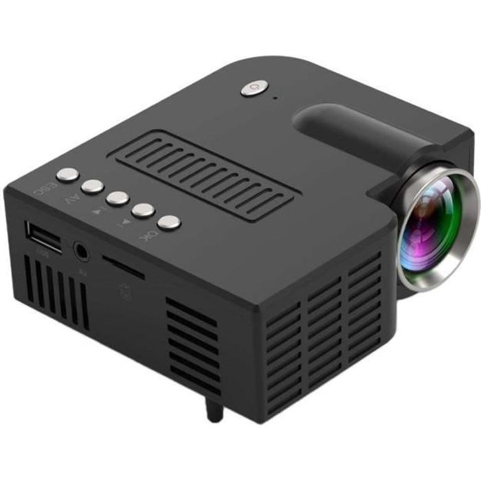 Mini Projecteur Portable LED Videoprojecteur Pico Projecteur de Poche