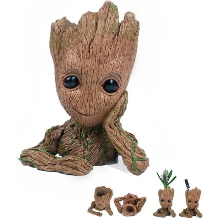 XICHAO Creative Guardians of The Galaxy Vol. 2 Baby Groot Figure 7 Jouet de  style Flowerpot - Cdiscount Jeux - Jouets