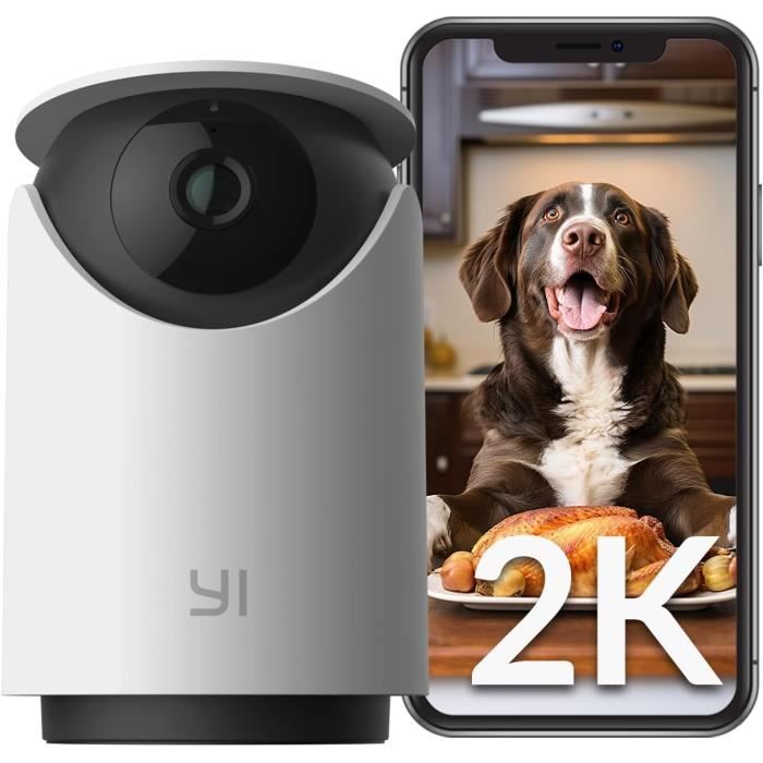 Caméra De Surveillance Intérieure ANNKE 3MP WiFi 360° - Audio Bidirectionnel, Vision Nocturne, Détection Mouvement