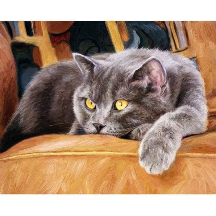Tucocoo Kit de peinture par numéros avec pinceaux et pigments acryliques sur toile, peinture pour adultes, animal amusant sur toilettes, plante tropicale, image pour la maison, décoration murale