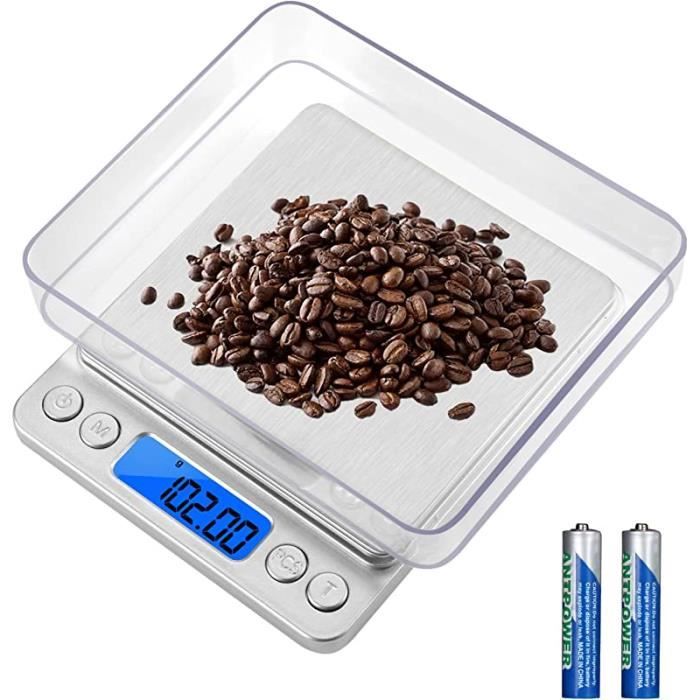 Balance De Précision 500g / 0.01g - écran LCD - Noire - Neuve