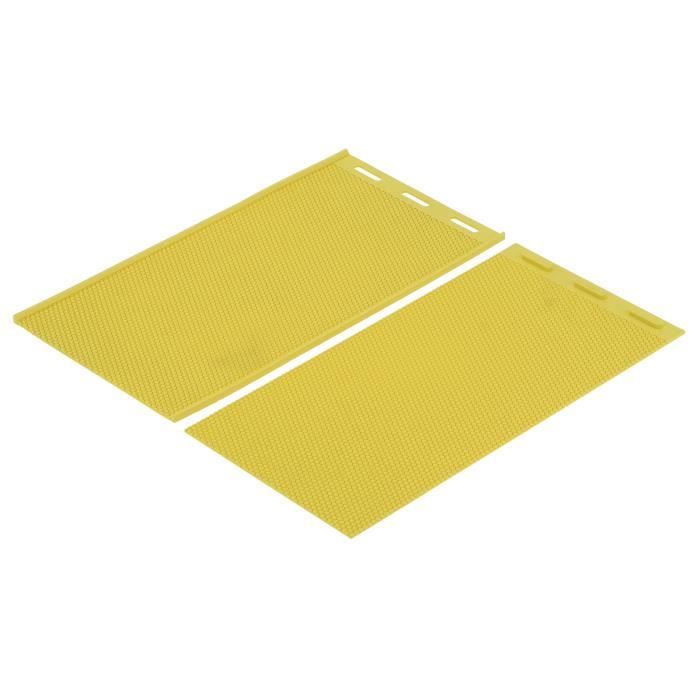 Moule Silicone Cire D'Abeille 5.4mm X 2 - Presse Fondation Rayon Apiculture DIY