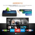 Ninkbox Android TV Box de Version Android 9.0, 【4G+64G】 TV Box de Bluetooth 4.0, N1 Max RK3318 Quad-Core 64bit Cortex-A53, USB 3.-1