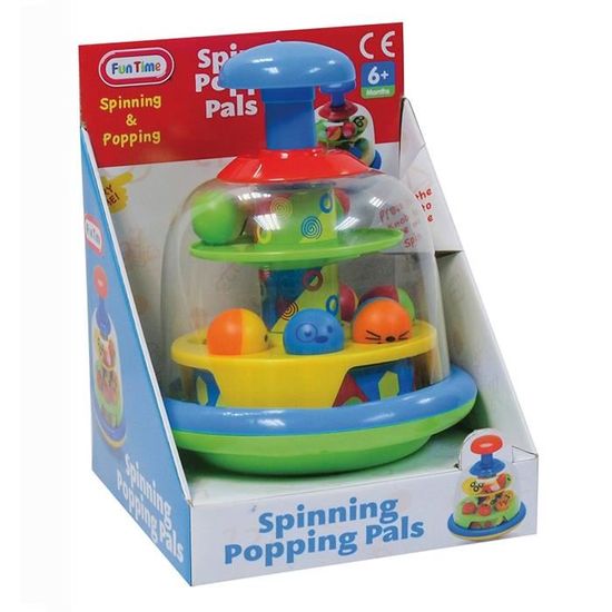 Fun time spinning popping pals store