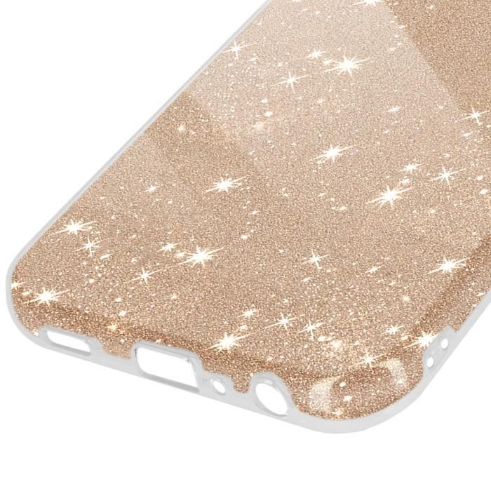 Coque Avizar Glam Pour IPhone 16 Plus - Rose Silicone Antichoc