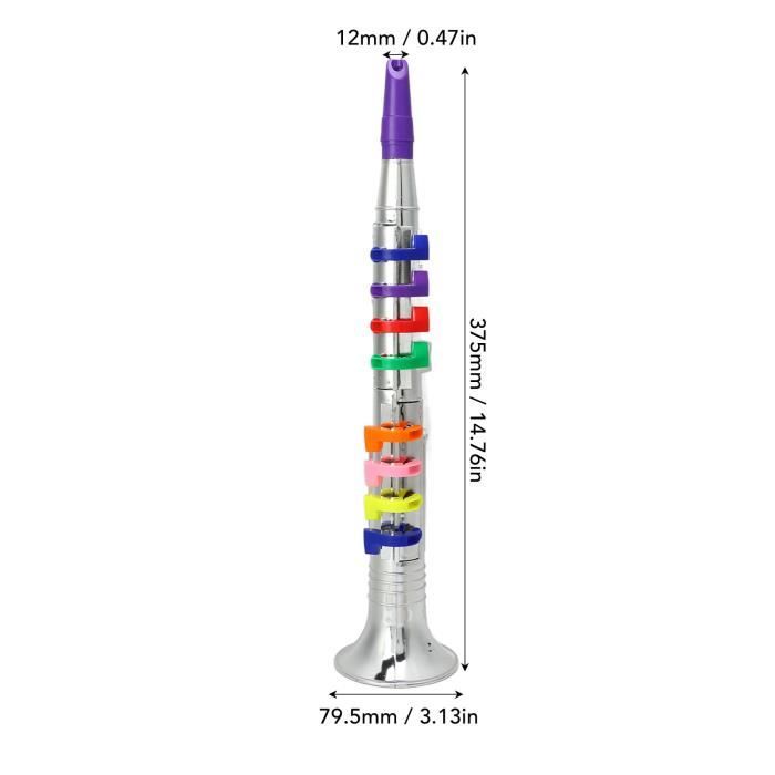 Flûte Clarinette 8 Trous Mini Pour Enfants Débutant Musique Jouer Instruments à Vent Pratique