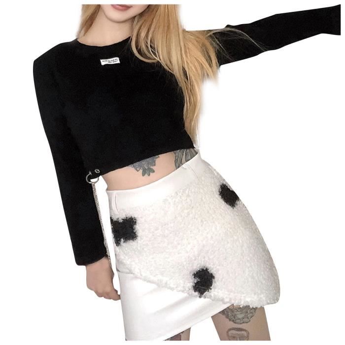Jupe motif vache best sale