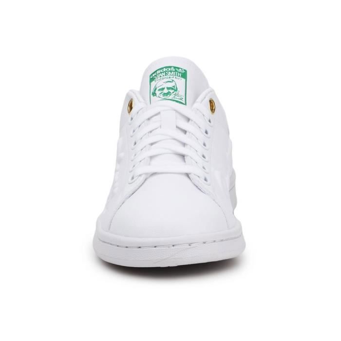 Chaussures ADIDAS Stan Smith Blanc Femme Adulte Blanc Cdiscount Chaussures