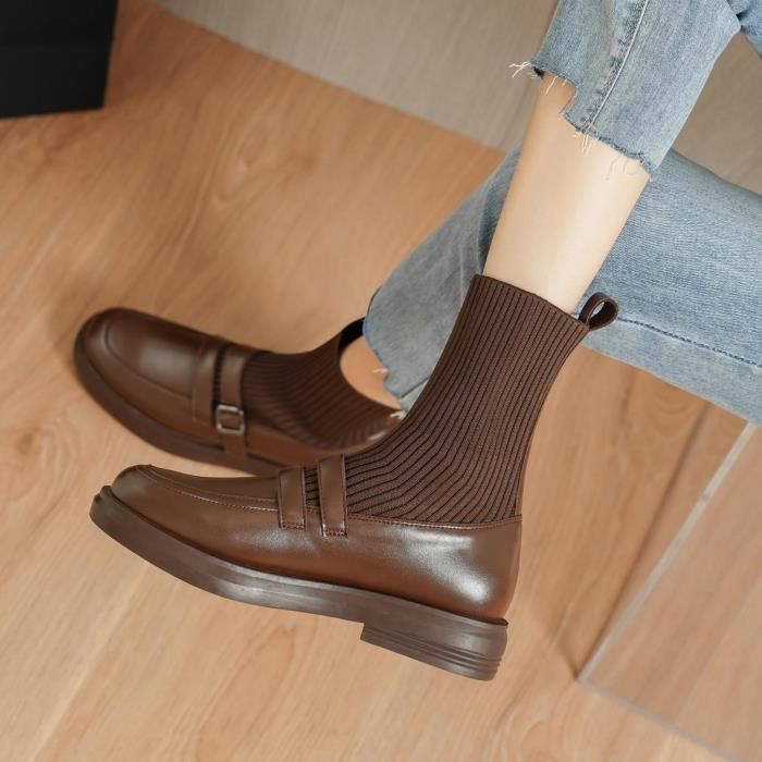 Botte stretch chaussette best sale