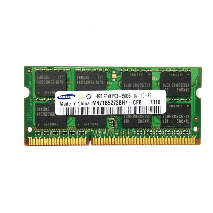 RAM Samsung 4GB 8GB 4G 8G 10600S 12800S 8500S DDR31333 1600 1066 MHZ 1333MHZ Module ECC ordinateur Type 4GB 1600Mhz x2pcs Cdiscount Informatique