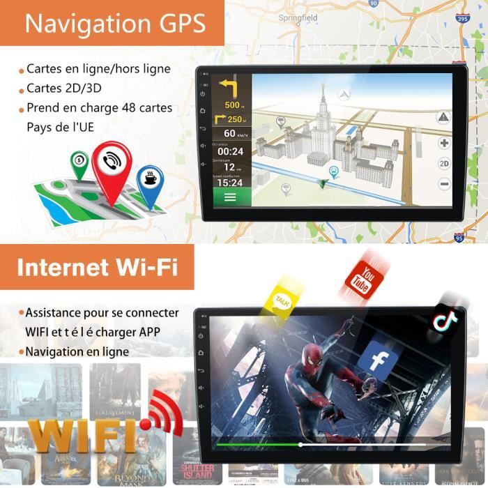 Autoradio Android 13 Per Smart Fortwo 2005-2010 | 9'' Touch Con Carplay Wireless E Telecamera Posteriore