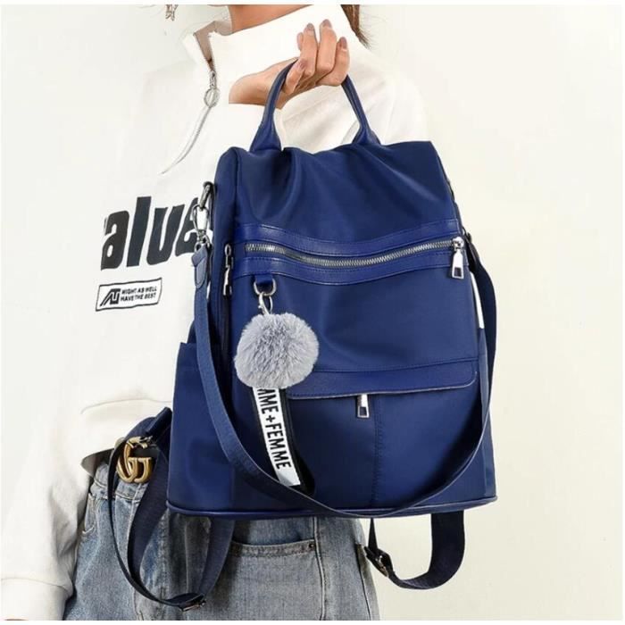 Tissu Oxford imperm able femmes sac dos concepteur lumi re