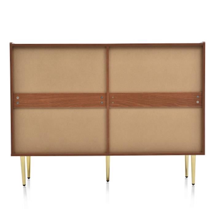 Commode 6 Tiroirs Lifewit - 80x30x74cm - Tissu Et Structure Acier - Gris Clair - Pour Chambre Ou Salon