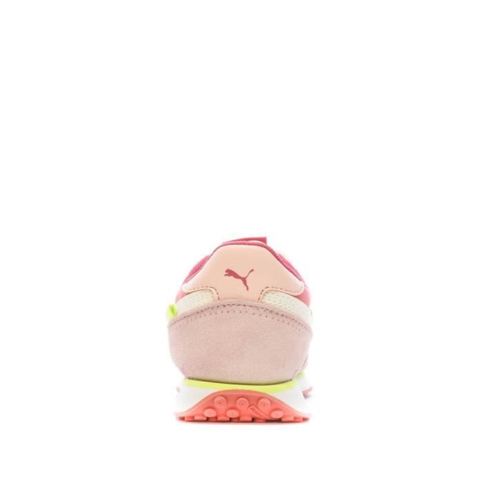 Puma basket deals rose fille