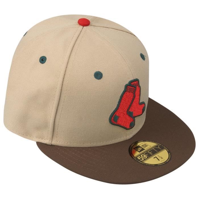 Casquette Ajustée 59FIFTY Pour Homme Boston Red Sox New Era Navy Authentic Collection On Field Low Profile Game 59fifty Fitted Hat