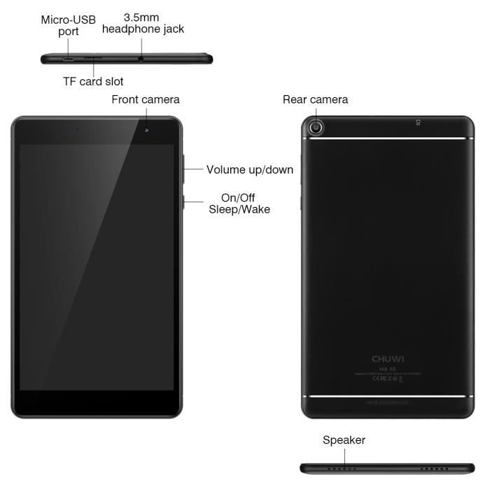 CHUWI Hi8 SE Tablette Tactile Android 8.1 FHD(12002