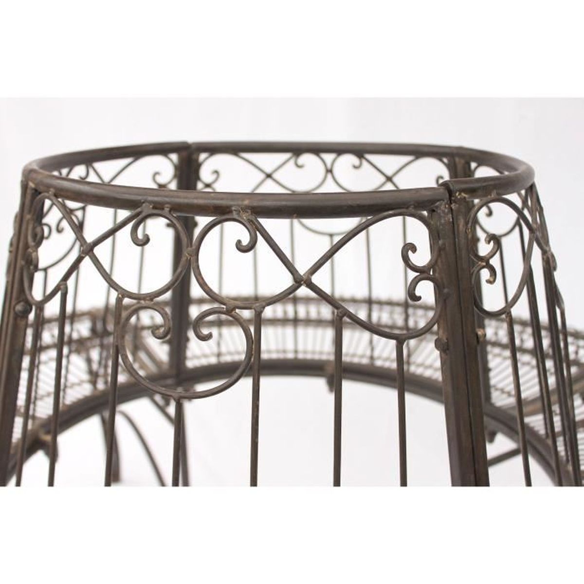 Dandibo Banc Circulaire En Metal Banc Jc1124 Banc De Pourtour D Arbre Banquette Banc De Jardin D 150cm H 75cm Achat Vente Banc D Exterieur Dandibo Banc Circulaire En Cdiscount