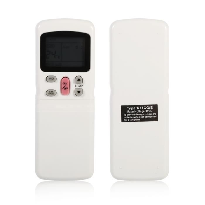 Télécommande Midea R11CG/E Télécommande Universelle Climatiseur