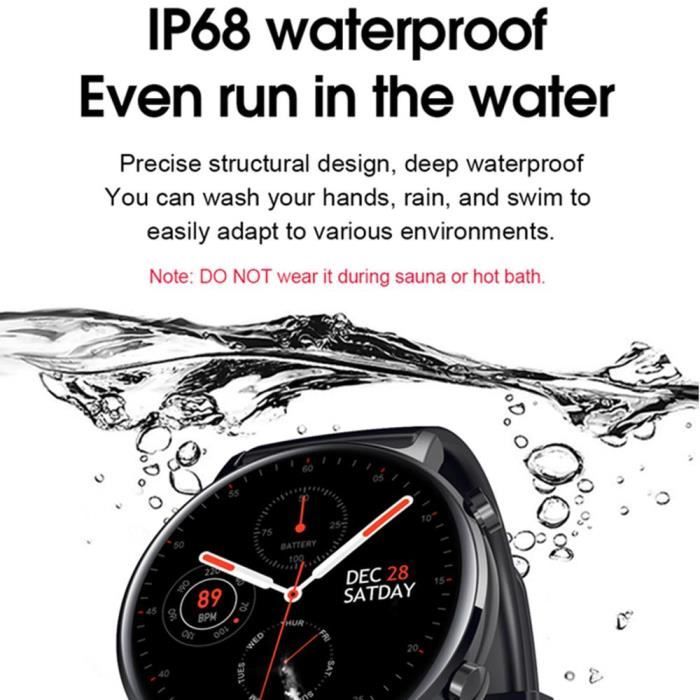 Montre connect e Dame femmes montre intelligente SG3 SmartWatch