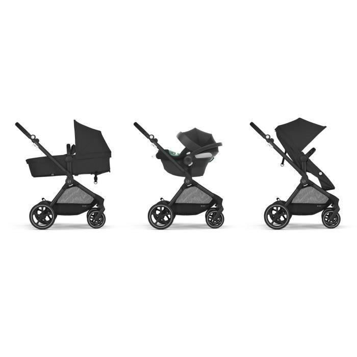 Poussette TRIO Balios S Lux BLK ATON 5 Nacelle S Deep Black - Cdiscount  Puériculture & Eveil bébé