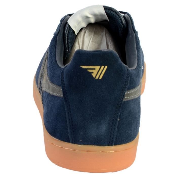 Basket Gola Equipe Suede Navy Ash Gum Homme Marque GOLA