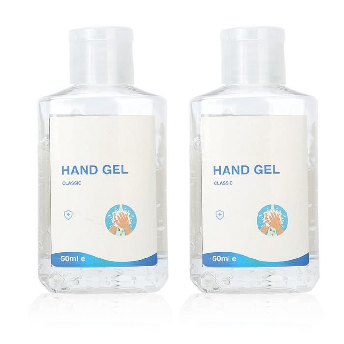 Gel Nettoyant Portable pour Mains Sans Rinçage - PWSHYMI - 2Pcs 50ML -  Efficace contre les germes et champignons - Cdiscount Electroménager