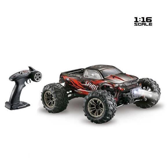 Voiture Telecommandee Tout Terrain ZGEER Grande Vitesse 52km h Batterie Li ion 7.4V 1000MA Rouge Cdiscount Jeux Jouets