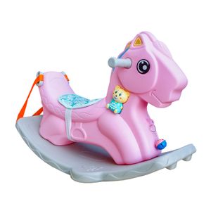 Test du cheval à bascule Woltu pour enfants : ludique et musical