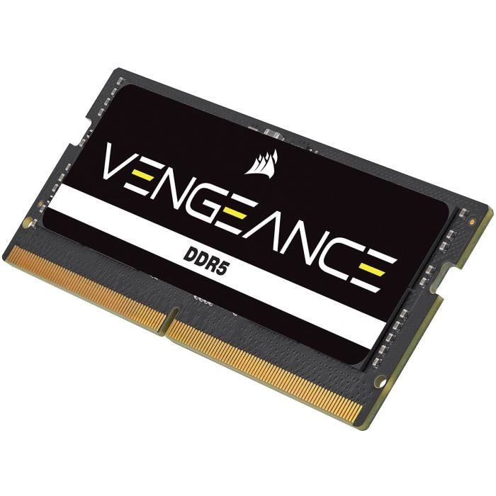 Mémoire RAM - CORSAIR - CMSX64GX5M2A4800C40 - VENGEANCE - DDR5