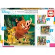 Puzzles Progressifs Disney Animals - EDUCA - De 9 à 25 pièces - Pour Enfants-0