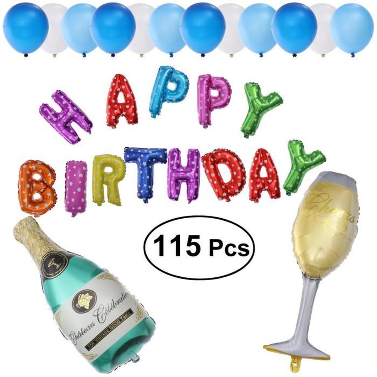 115 Pcs Joyeux Anniversaire Feuille Ballons Decorations De Fete Alphabets Champagne Set Pour Anniversaire Celebration Achat Vente Ballon Decoratif Cdiscount 115 Pcs Joyeux Anniversaire Feuille Ballons Decorations De Fete Alphabets Champagne Set Pour Anniversaire Celebration Achat Vente Ballon Decoratif Cdiscount