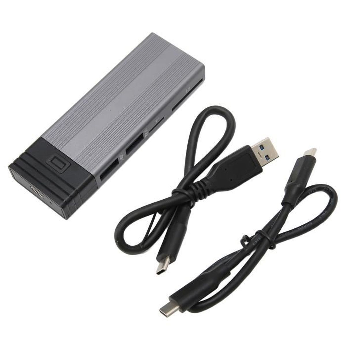 Adaptateur Ethernet USB-C Vers RJ45 10Gbps - Boîtier Aluminium Dissipation Thermique - Plug & Play Pour PC Portable, Tablette, Téléphone