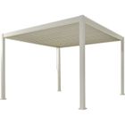 PERGOLA BIOCLIMATIQUE OMBREA 3,6X3,6 Autoportante - Blanc