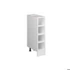 Etagère de cuisine R-Line, 20cm sans PT, Blanc, Blanc, Vicco