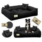 AIO FACTORY Panier pour chien PRESTIGE 100x75 cm imperméable noir