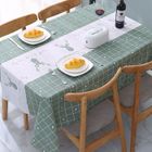 CUNEARY 137*180cm Nappe en toile cirée lavable Gartentischdecke Vert Nappe